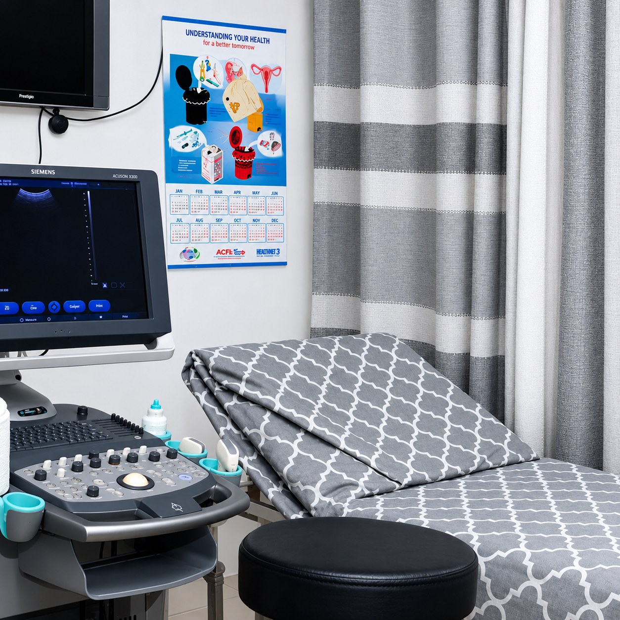 Ultrasound and diagnostic imaging room